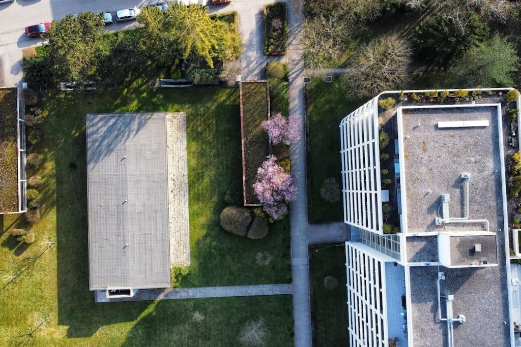 Apartment Mit Balkon Und Privatparkplatz Augsburg Luaran gambar